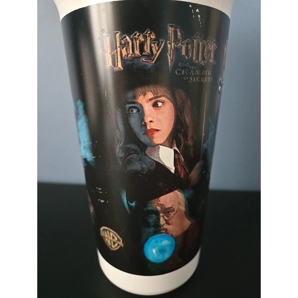 Vintage 2002 Harry Potter and Chamber of‎ Secrets Cinema Plastic Cup Collectable